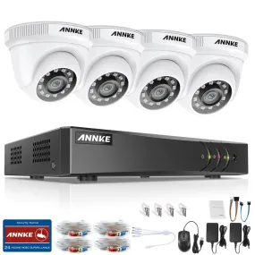 1080P 5 in 1 Night Vision Cameras Video Surveillance Kit