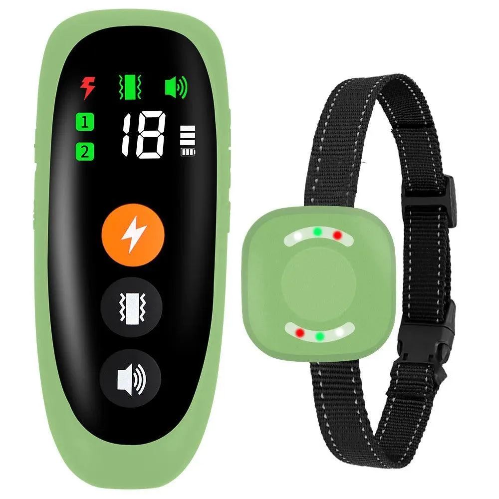 800m Smart Dog Training Collar: Bark Control & Behavior Correction