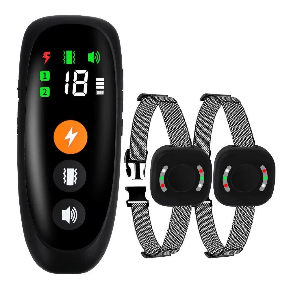 800m Smart Dog Training Collar: Bark Control & Behavior Correction