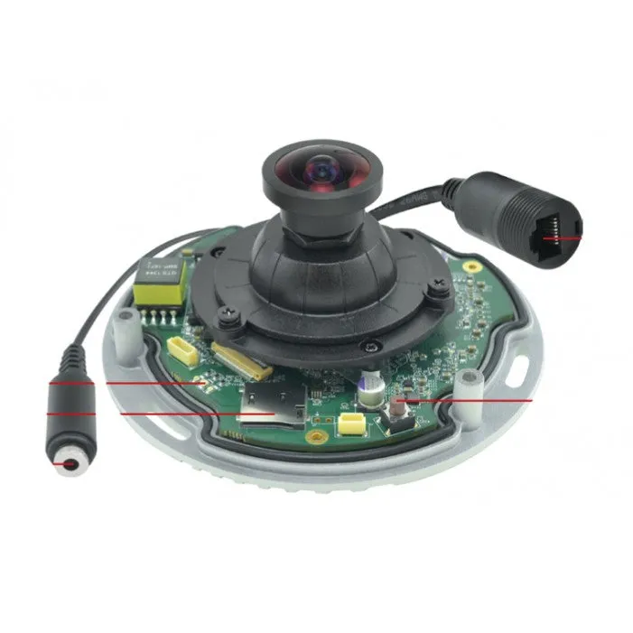 Acti E921 5Mp Outdoor Network Mini Fisheye Dome Camera