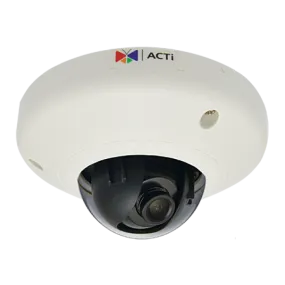 Acti E93 5Mp Full Hd Indoor Wdr Ip Mini Vandal Dome, 1.9Mm