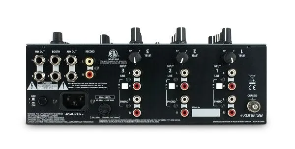 Allen and Heath Xone 32 Professional DJ Mixer