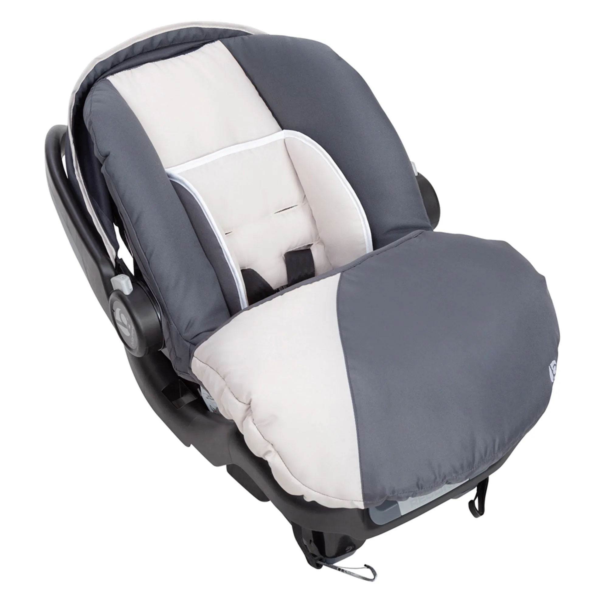 Baby Trend Ally Newborn Baby Infant Car Seat Travel System w/Cover,Gray Magnolia