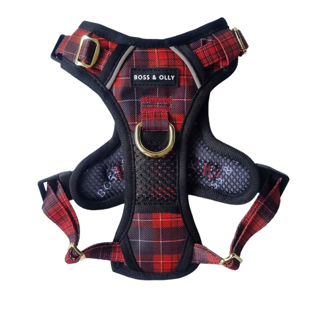 Boss & Olly Active Dog Harness (Lumberjack Plaids)