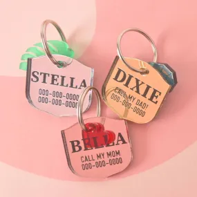 Brave Bling Shield Personalized Pet Tag