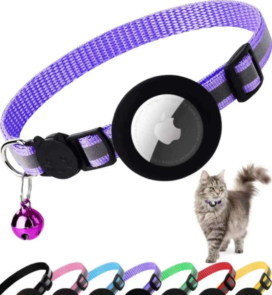 Breakaway Airtag Cat Collar: Ultimate Safety and Tracking for Your Feline Friend!