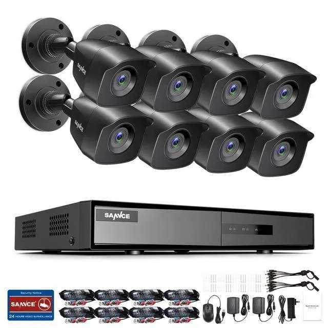 CCTV Video Surveillance Kit with Motion Detector