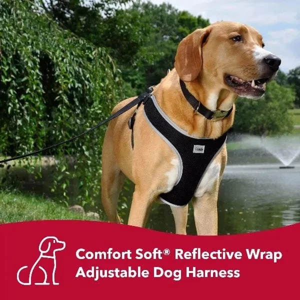 Comfort Soft Reflective Wrap Adjustable Dog Harness