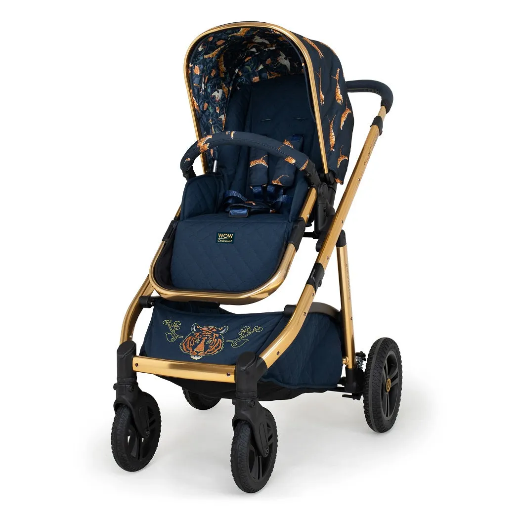 Cosatto Wow Continental On The Prowl Everything Bundle with 360° Rotating Car Seat & ISOFIX Base