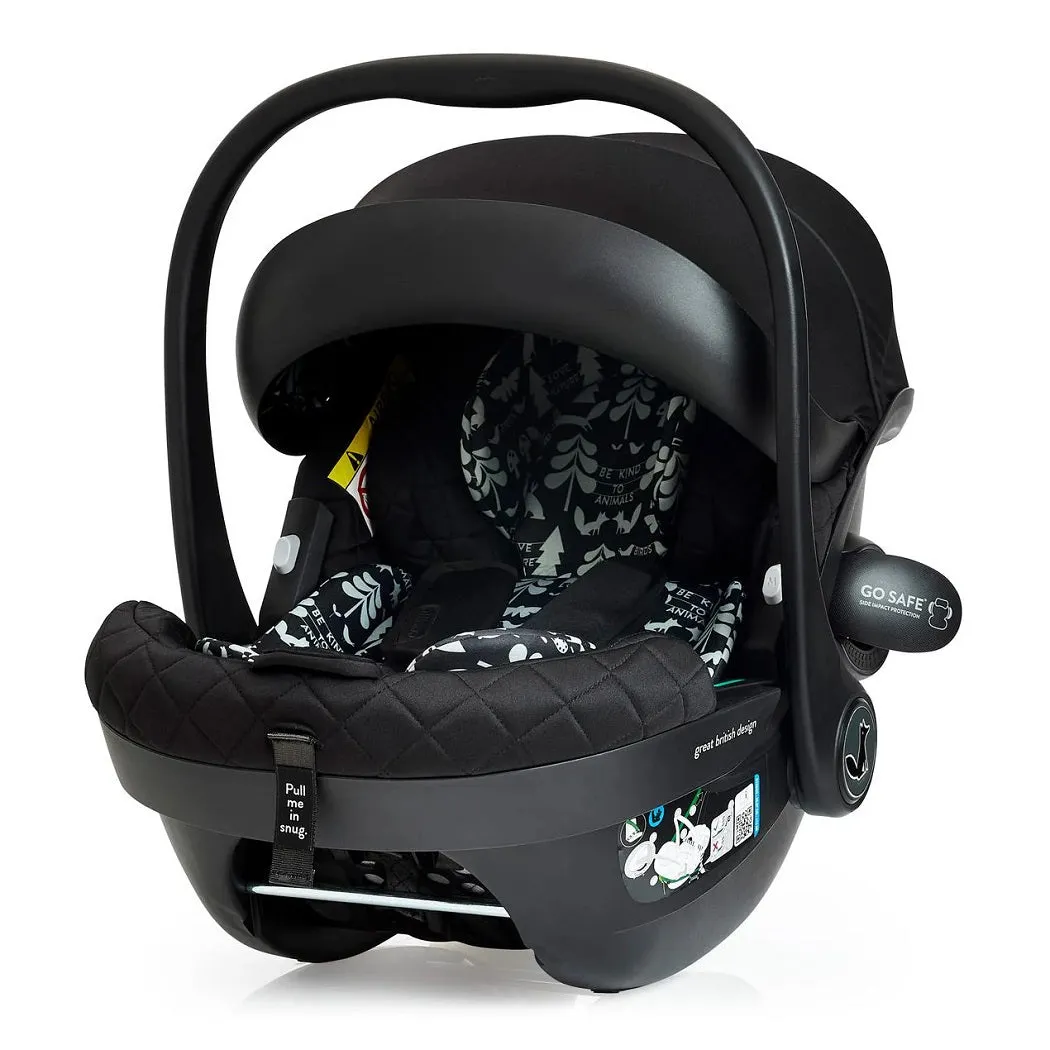 Cosatto Wow Continental Silhouette Everything Bundle with 360° Rotating Car Seat & ISOFIX Base