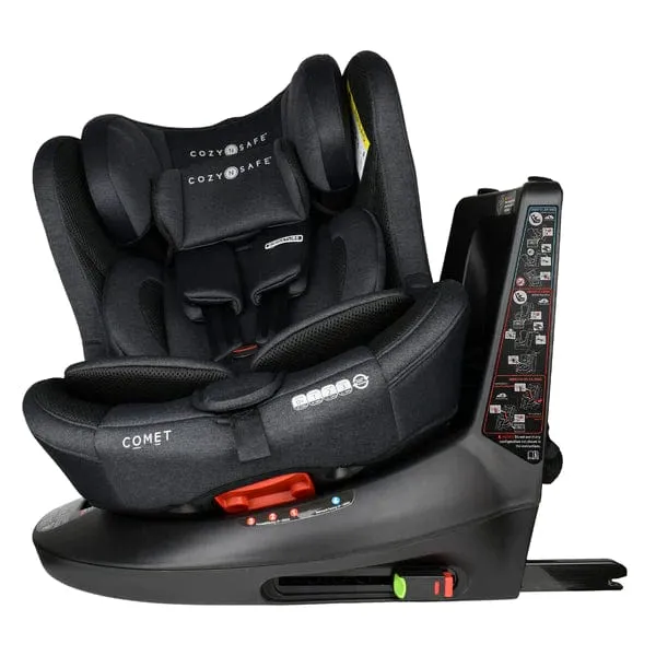 Cozy N Safe Comet 360° Group 0 /1/2/3 Child Car Seat - Black