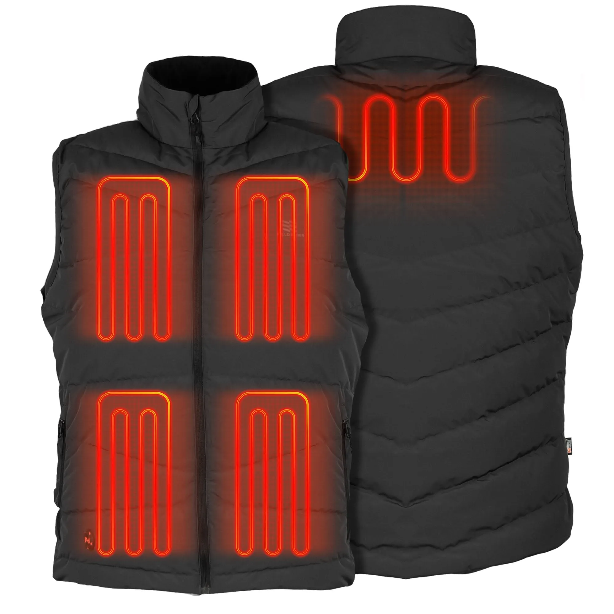 Crest Heated Down Vest Men's