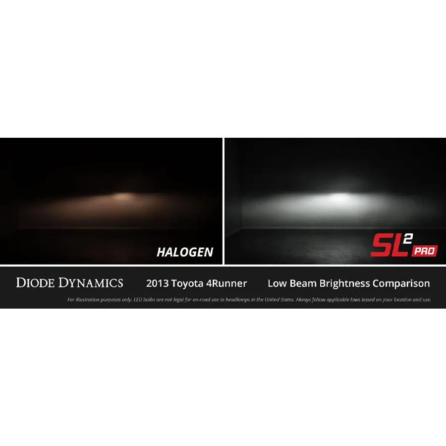 Diode Dynamics SL2 H11 LED Low Beam Headlights | 2023-2016 Toyota Tacoma