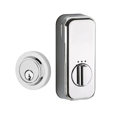 Emtek Modern Single Cylinder Deadbolt with EMPowered Motorized Smart Lock Upgrade