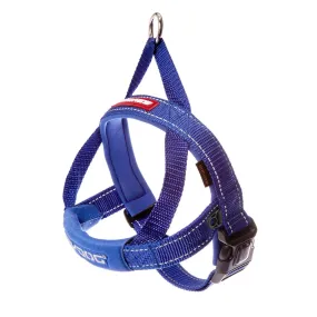 EzyDog Quick-Fit Harness Blue