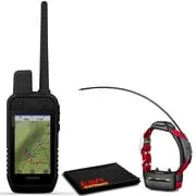 Garmin 010-02616-50 Alpha 200 Handheld Bundle with Garmin TT15X GPS Collar and 6Ave Cleaning Cloth