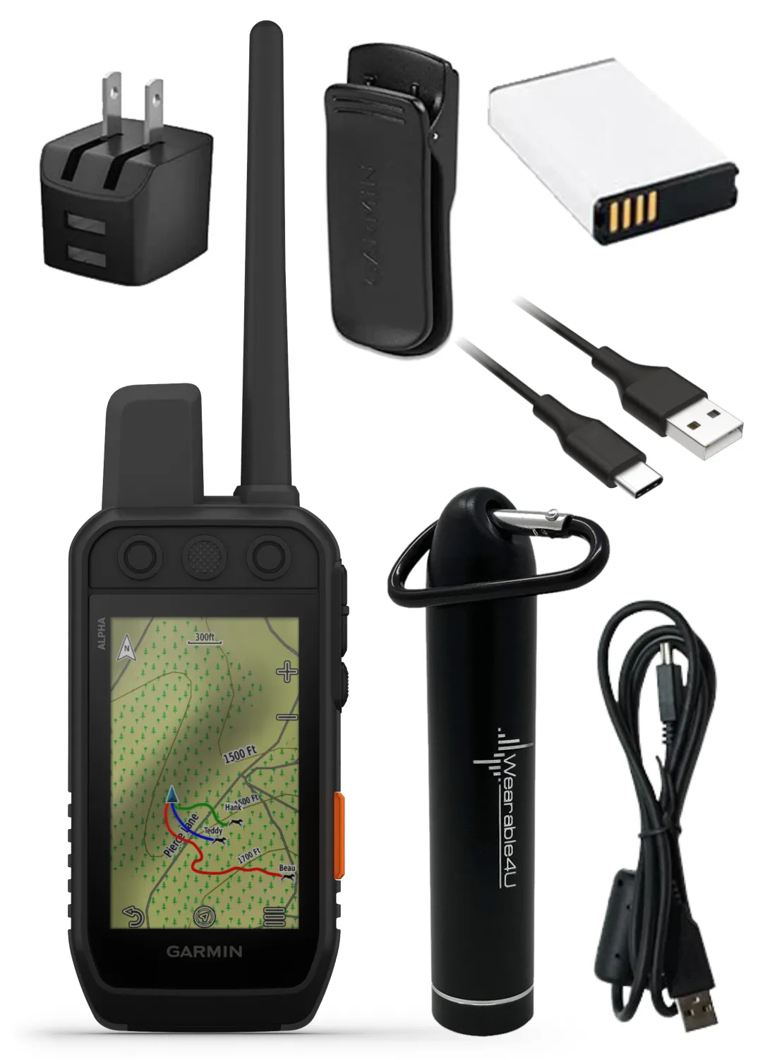 Garmin Alpha 300 / Alpha 300i Advanced Dog Tracking and Training Handheld