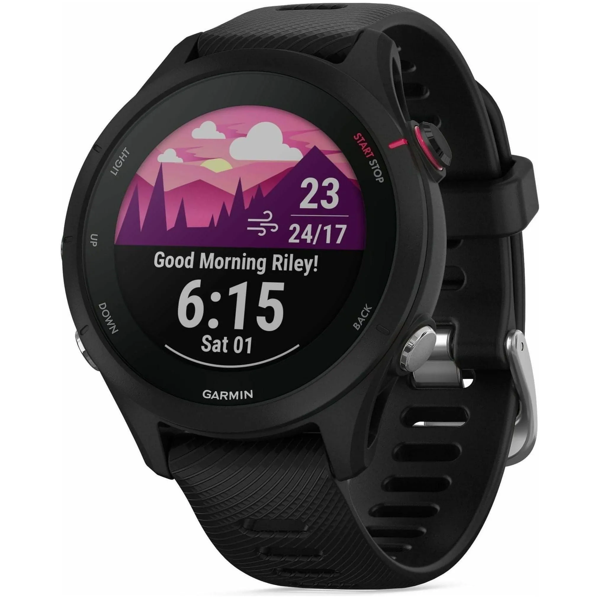 Garmin Forerunner 255S Music HRM With GPS Watch - Black