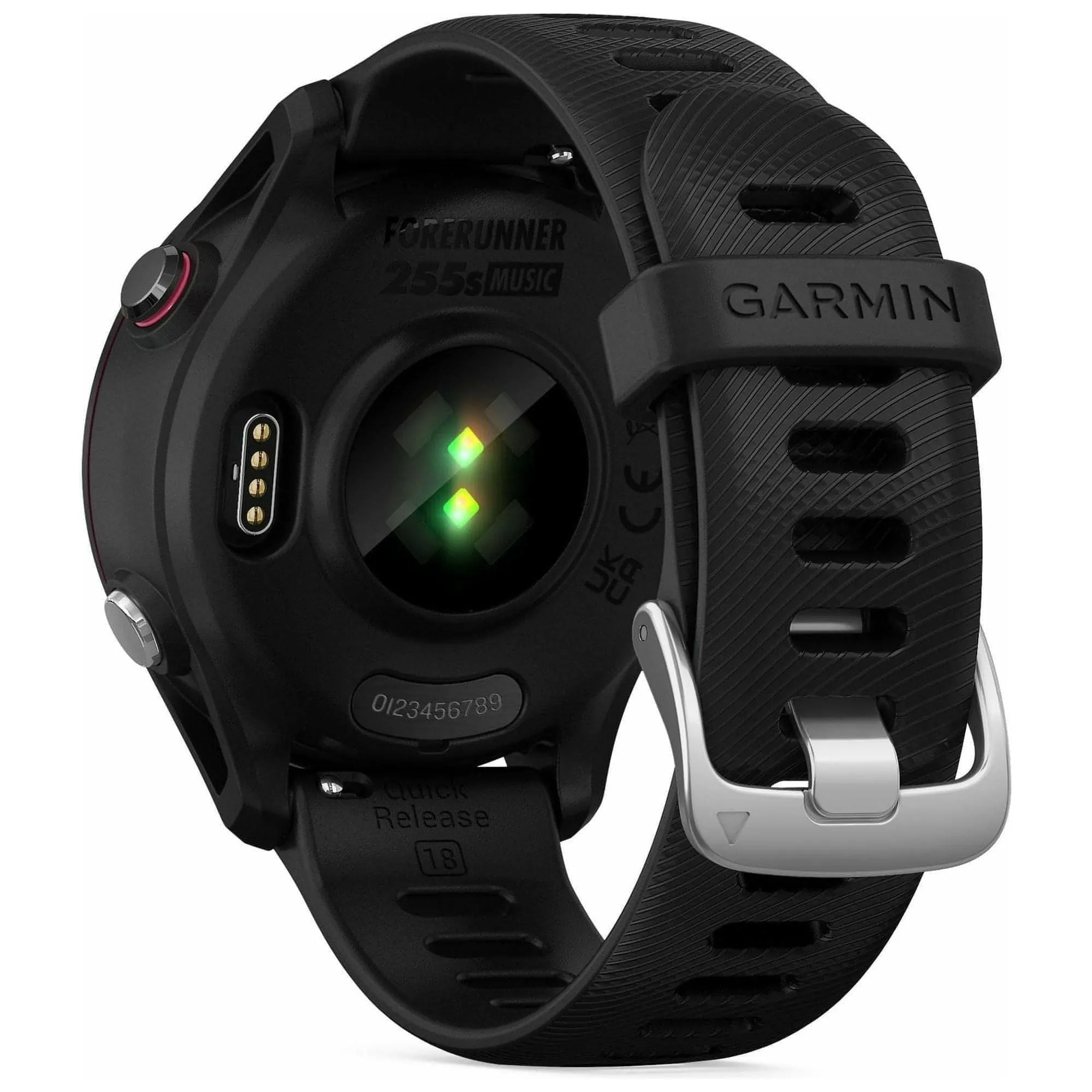 Garmin Forerunner 255S Music HRM With GPS Watch - Black