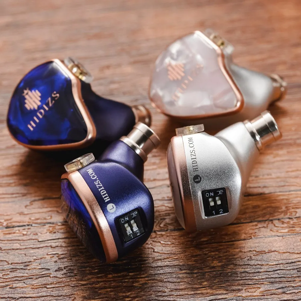 Hidizs MD4 4 Balanced Armature Drivers HiFi In-Ear Monitors