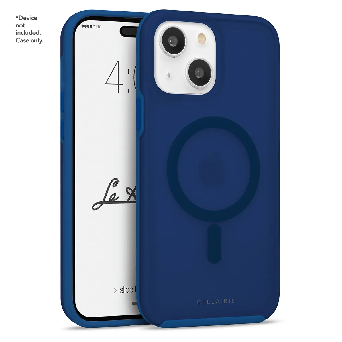 La Hornet - iPhone 15 Plus / iPhone 14 Plus Navy Blue Matte w/ MagSafe Case