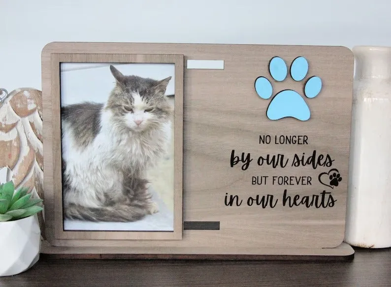 Memorial Pet Collar Frame, Memorial Standing Frame