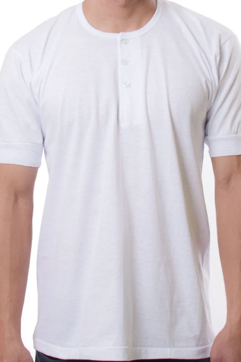 MUS1 - Camisa de Chino - Short-Sleeve - White