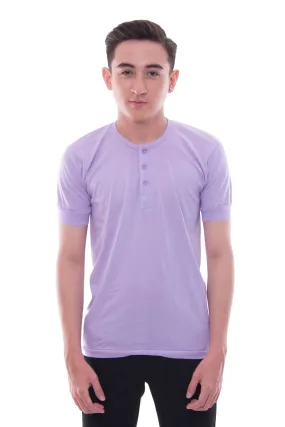 MUS7 - Camisa de Chino - Short-Sleeve - Lavender