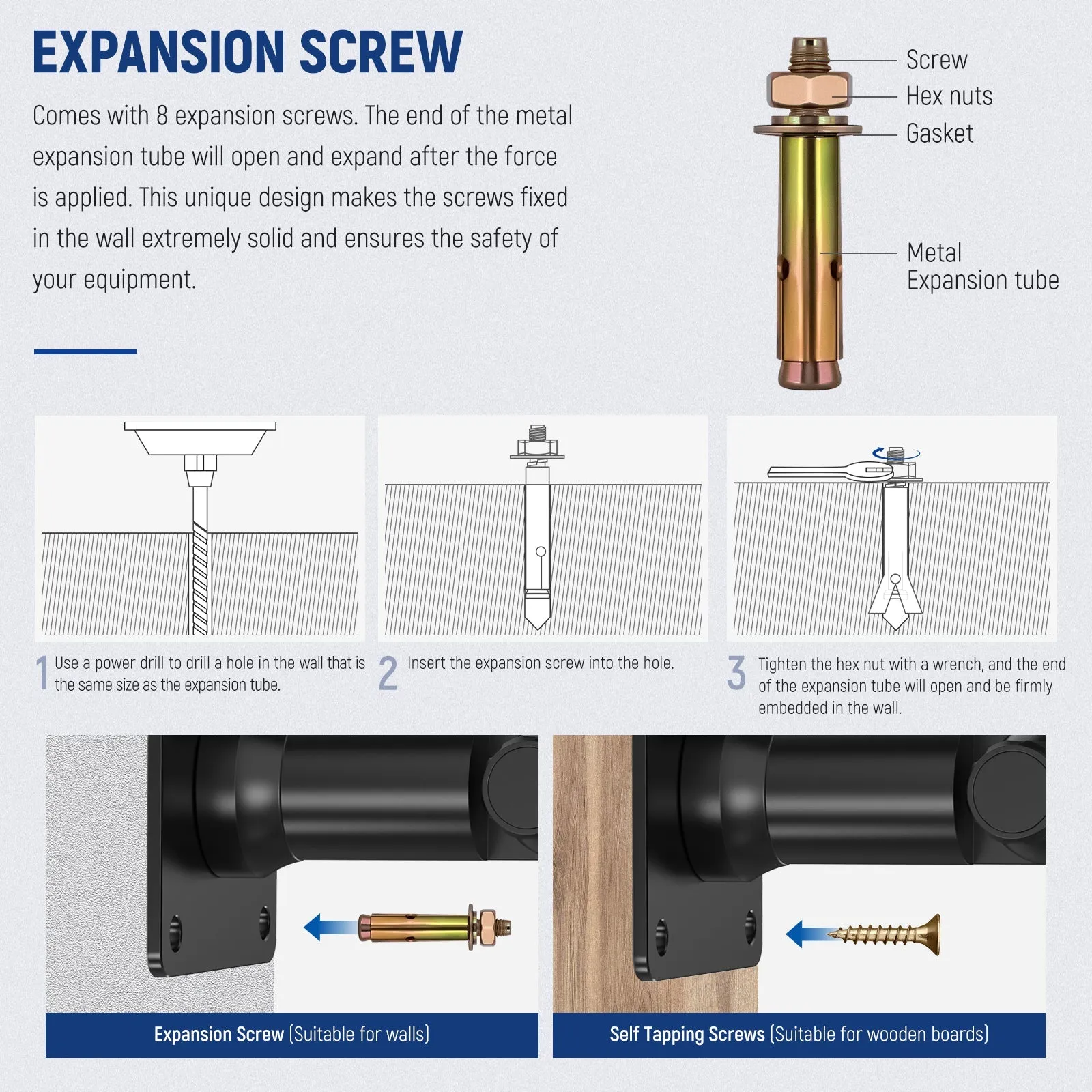 NEEWER STWM 3 Inch Wall Mounting Bracket