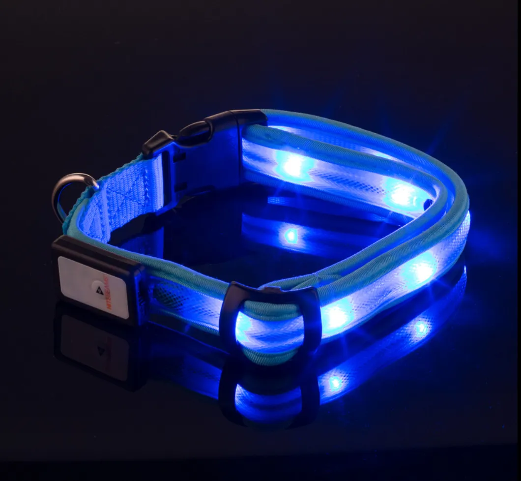 Nite Beams LED Lighted Dog Collar