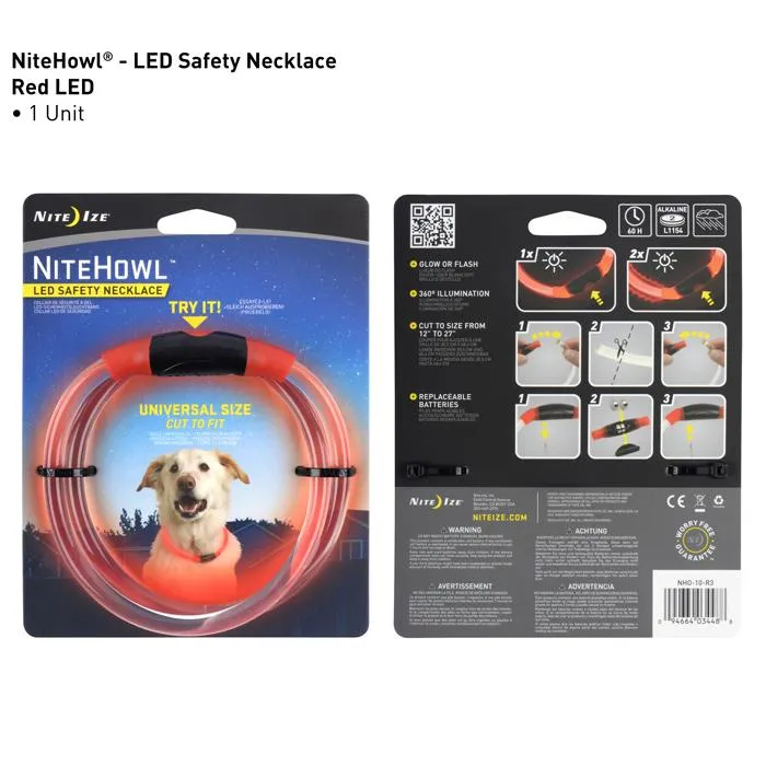 Nite Ize NiteHowl LED Dog Safety Necklace