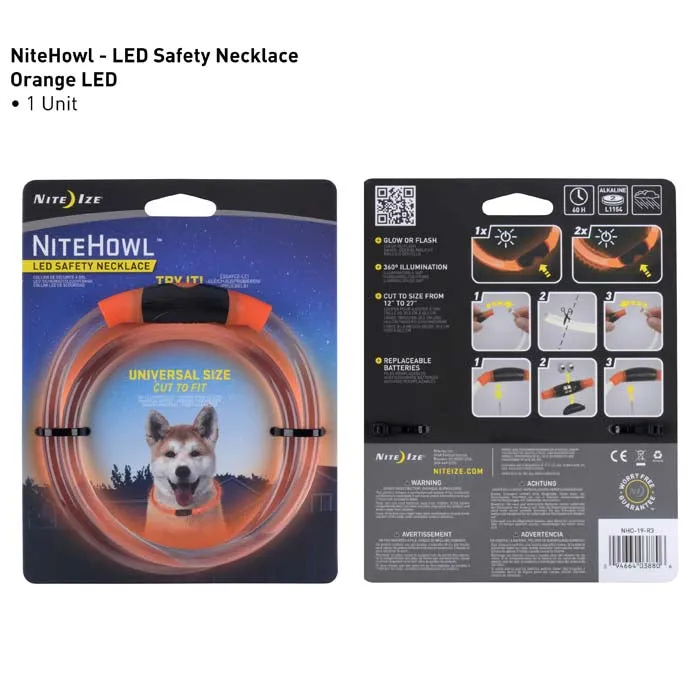 Nite Ize NiteHowl LED Dog Safety Necklace