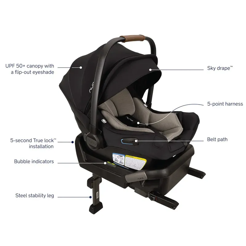 Nuna PIPA Aire Infant Car Seat   PIPA Series Base