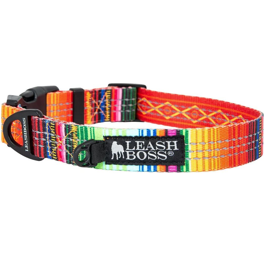 Patterned Reflective Dog Collar - Pattern Collection