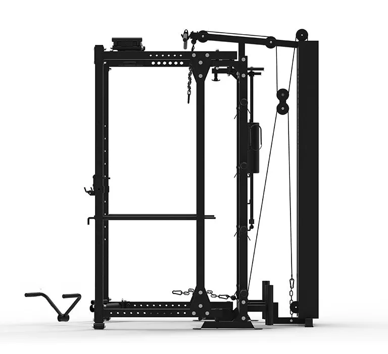 Phase 2 Freestanding Folding Power Rack with Pin-Loaded Pulley