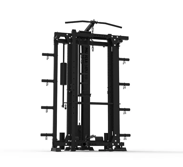 Phase 2 Freestanding Folding Power Rack with Pin-Loaded Pulley