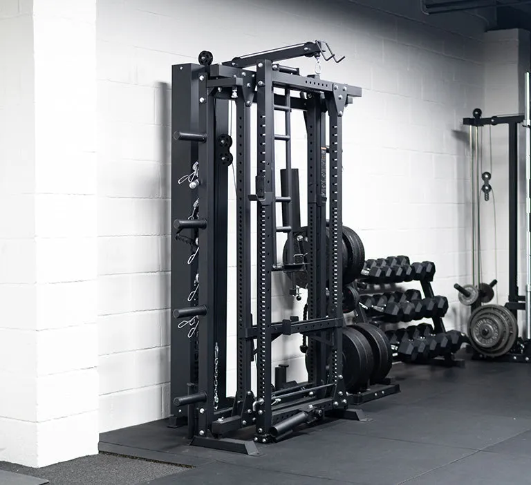 Phase 2 Freestanding Folding Power Rack with Pin-Loaded Pulley