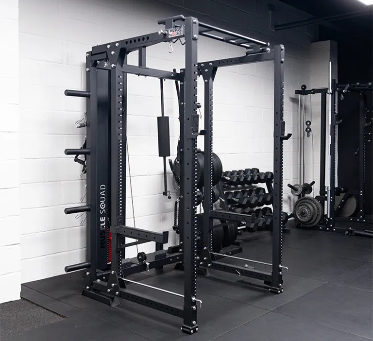 Phase 2 Freestanding Folding Power Rack with Pin-Loaded Pulley