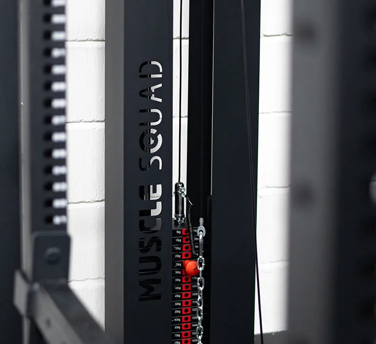 Phase 2 Freestanding Folding Power Rack with Pin-Loaded Pulley