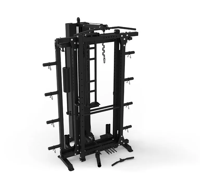 Phase 2 Freestanding Folding Power Rack with Pin-Loaded Pulley