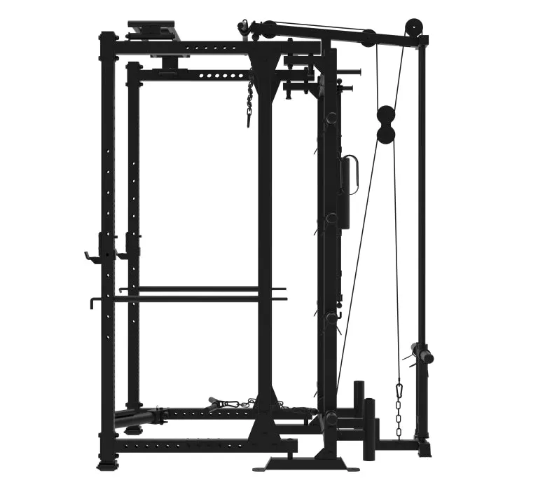 Phase 2 Freestanding Folding Power Rack with Plate-Loaded Pulley