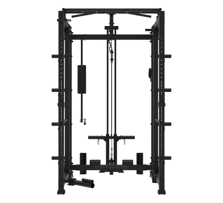 Phase 2 Freestanding Folding Power Rack with Plate-Loaded Pulley