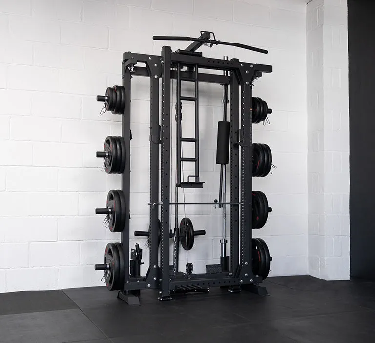 Phase 2 Freestanding Folding Power Rack with Plate-Loaded Pulley