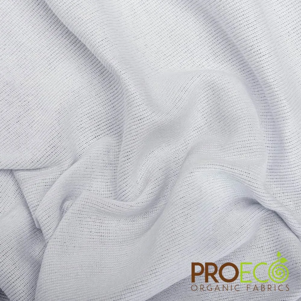 ProECO® ReInspire® Recycled Cotton Rib Fabric (W-315)