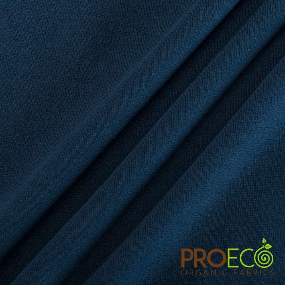 ProECO® Stretch-FIT Heavy Organic Cotton Rib Fabric (W-414)