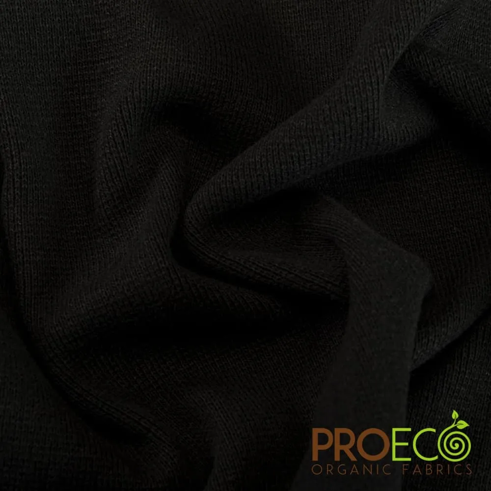 ProECO® Stretch-FIT Heavy Organic Cotton Rib Fabric (W-414)