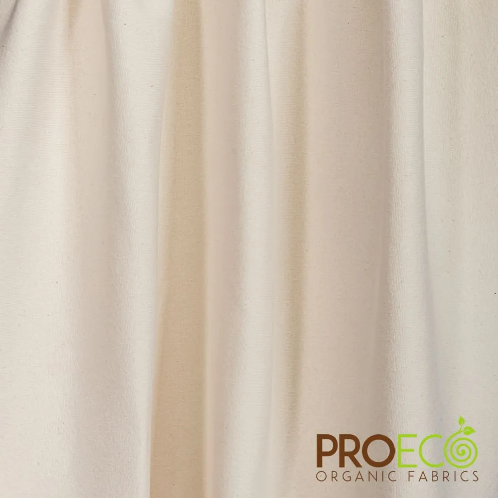 ProECO® Stretch-FIT Heavy Organic Cotton Rib Fabric (W-414)