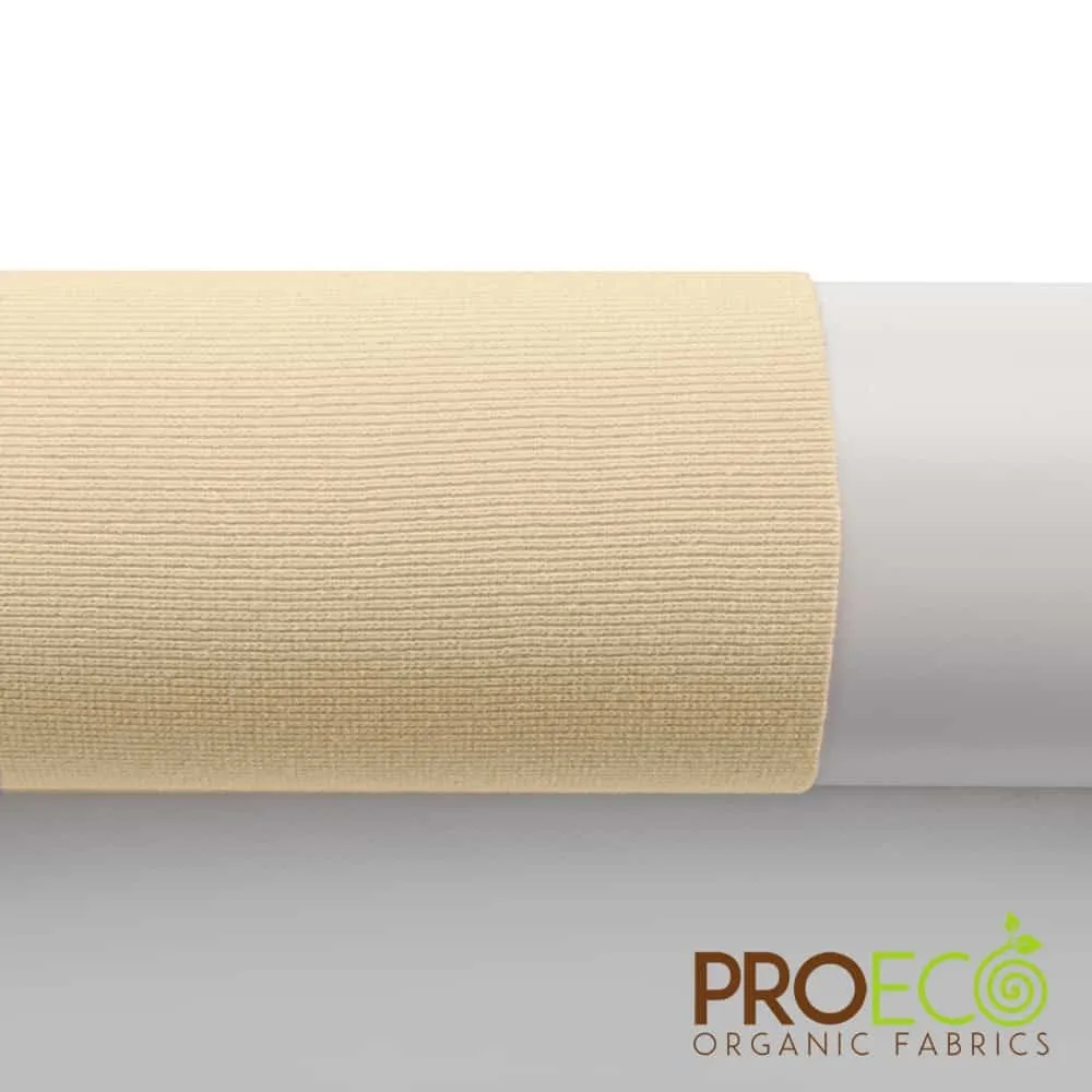 ProECO® Stretch-FIT Heavy Organic Cotton Rib Fabric (W-414)