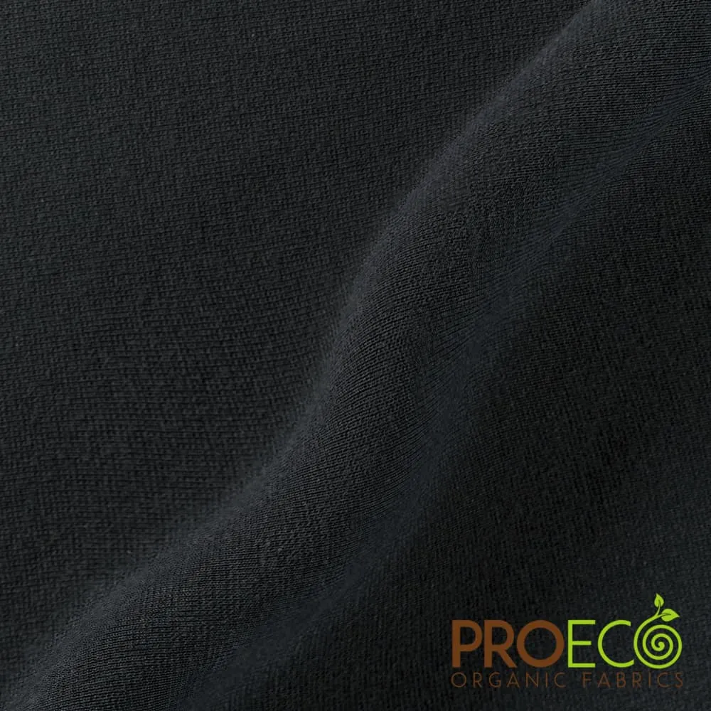 ProECO® Stretch-FIT Heavy Organic Cotton Rib Fabric (W-414)