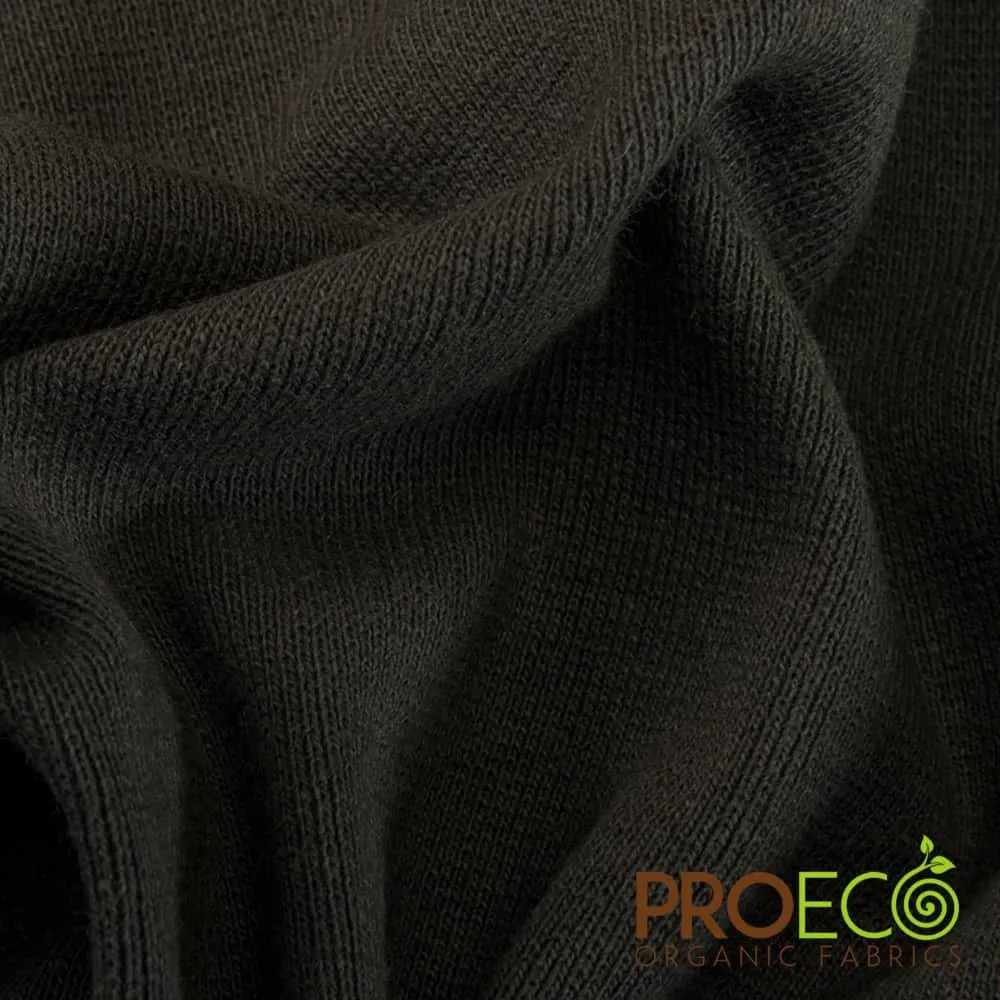 ProECO® Stretch-FIT Heavy Organic Cotton Rib Fabric (W-414)